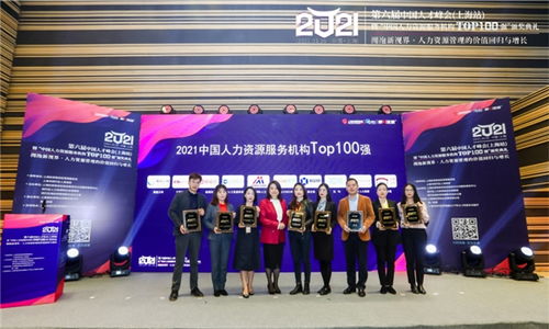 再次登榜！全景求是榮獲2021中國人力資源服務機構TOP100強